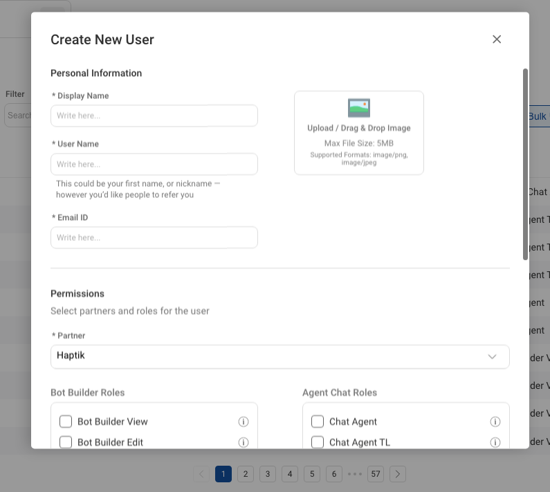 Create User